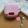New Silicone Headphone Cover For Anker Soundcore Liberty 4 NC Wireless Earbuds Case Dustproof Earphone Charging Box With Keyring