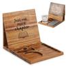 Wooden Foldable Bookshelf Triangular Reading Stand Desktop Book Bracket Bedside Table Storage Shelf Mobile Phone Holder