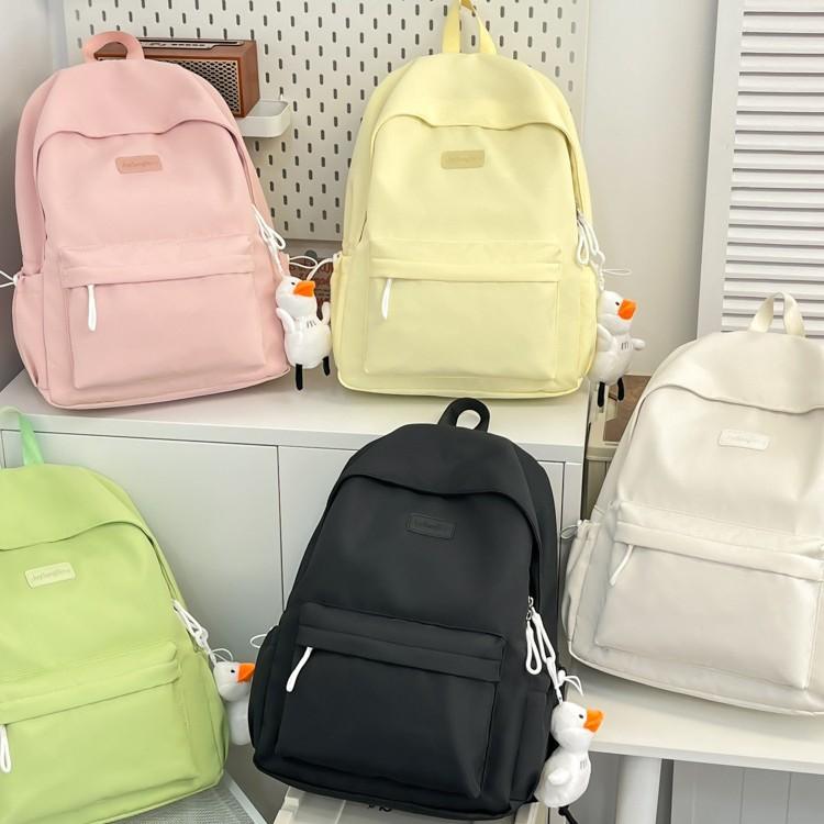 Schoolbag New Casual Backpack Fashionable Simple College Bag Men's and Women's Large Capacity Outdoor Travel Backpack
