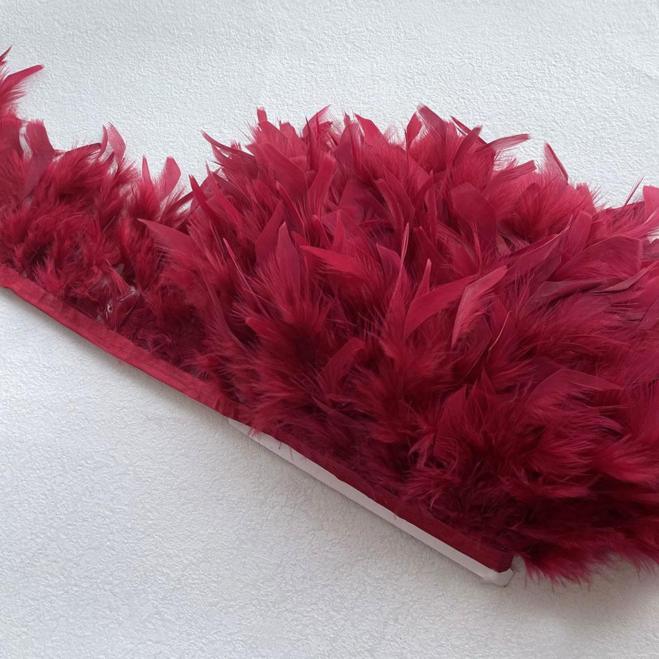 Marabou Feathers Trim 10yards 10-15cm Fringe Ribbon for Wedding Party Clothing Dress Decoration Accessories Sewing Plumes