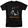 John Coltrane Stardust T-Shirt Lizenziert Jazz Bebop Saxophon Schwarz