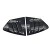 Carbon Fiber Rear Quarter Window Louvers for Honda Fit 09-14, Mustang Style Exterior Trim