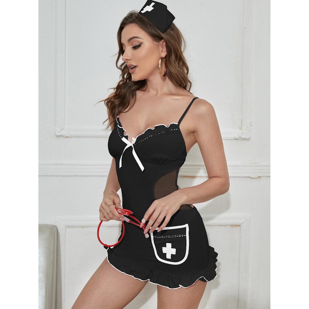 S-sexy nurse uniform, sexy little nurse outfit c women's lingerie, cosplay uniform