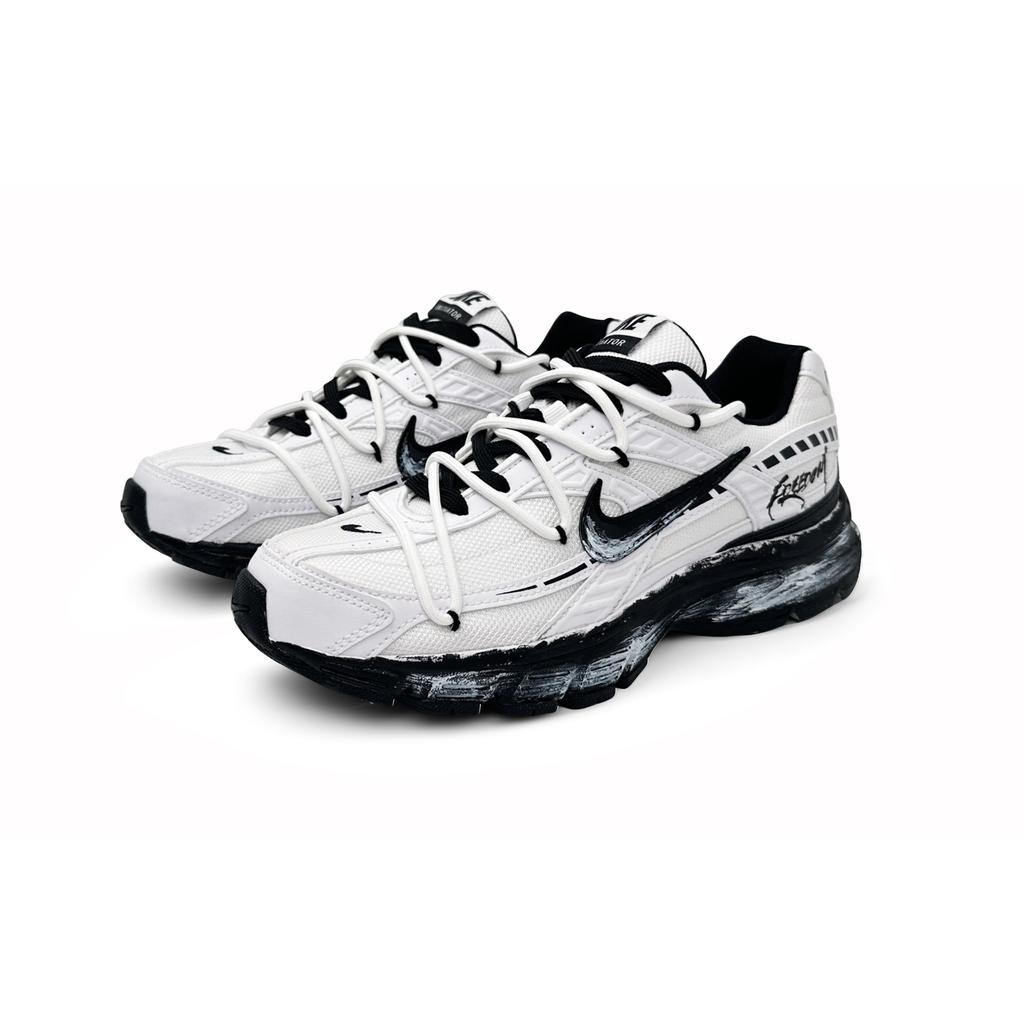 Nike Initiator Lage Casual Stadsverkeer Hardloopschoenen Heren Zwart Wit 394055-100(Team87-S-BOX)