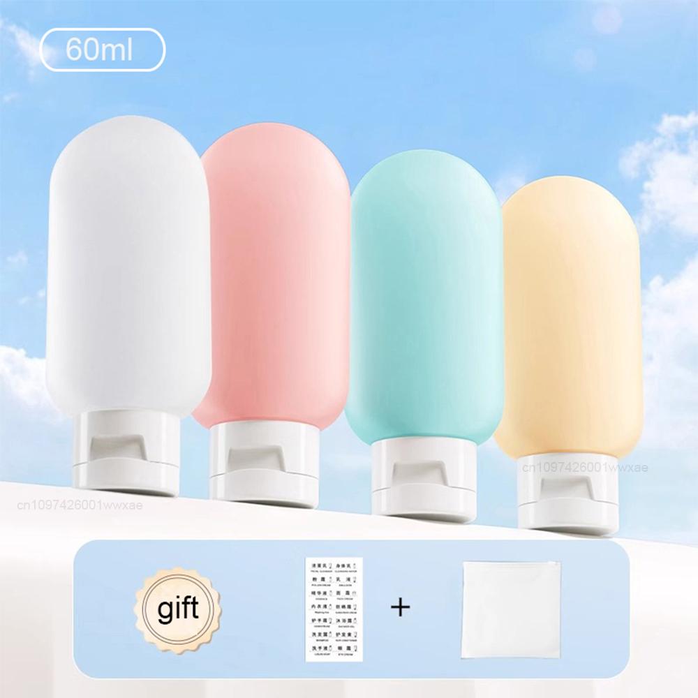 Travel Bottles Mini Refillable Travel Bottles Squeeze Travel Shampoo Bottles Portable Travel Container for Lotion Toiletries