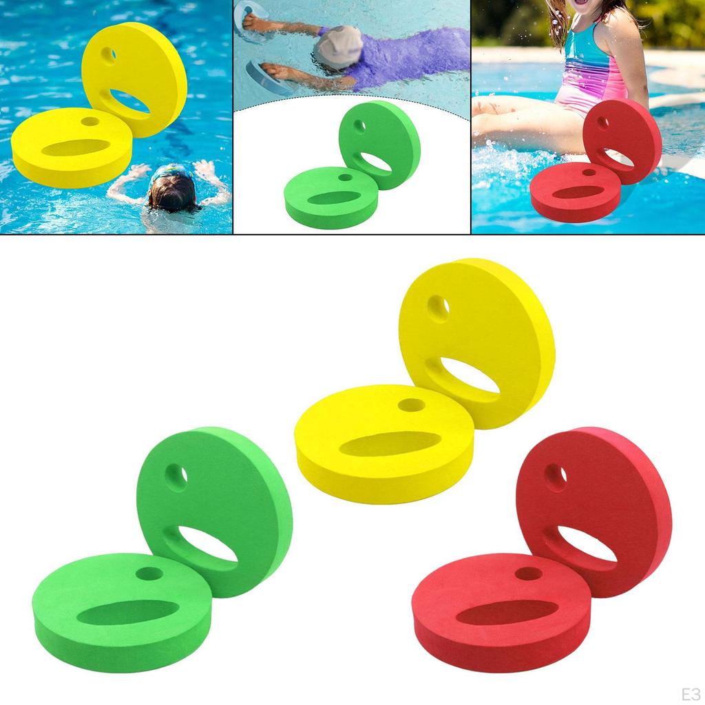 2 Pieces Water Exercise Discs Aerobic Equipment Swim Training Easy to Hold Underwater Resistance