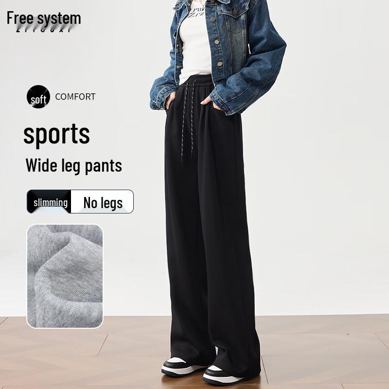 

Women s Loose Wide-Leg Sweatpants XL