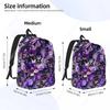 Murder Drones Uzi Collage Backpack Outdoor High School Hiking Travel Cartoon Cute Daypack Men Women Laptop Computer Shoulder Bag