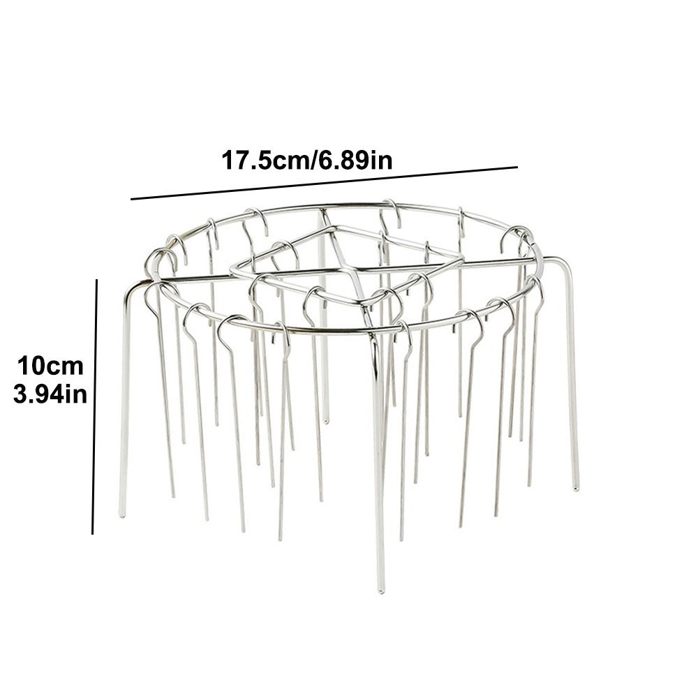 Vertical Air Fryer Skewer Stand Stainless Steel Barbecue Skewer Bracket New Baking Needle