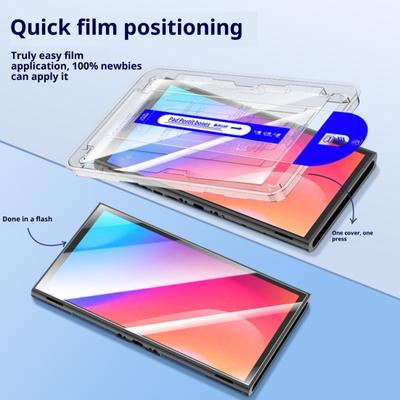 Screen Protector for Nintendo Switch 2 Clear Anti-Scratch Touch Sensitive Bubble-Free Game Console Tempered Glass Screen Protective Film with