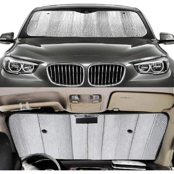 Big Ant Windshield Sun Shade,Car Window Sunshade As Bonus,Best Car Sun Shade Folded Front Window Shade Sun Visor Shield Shade Keeps Vehicle