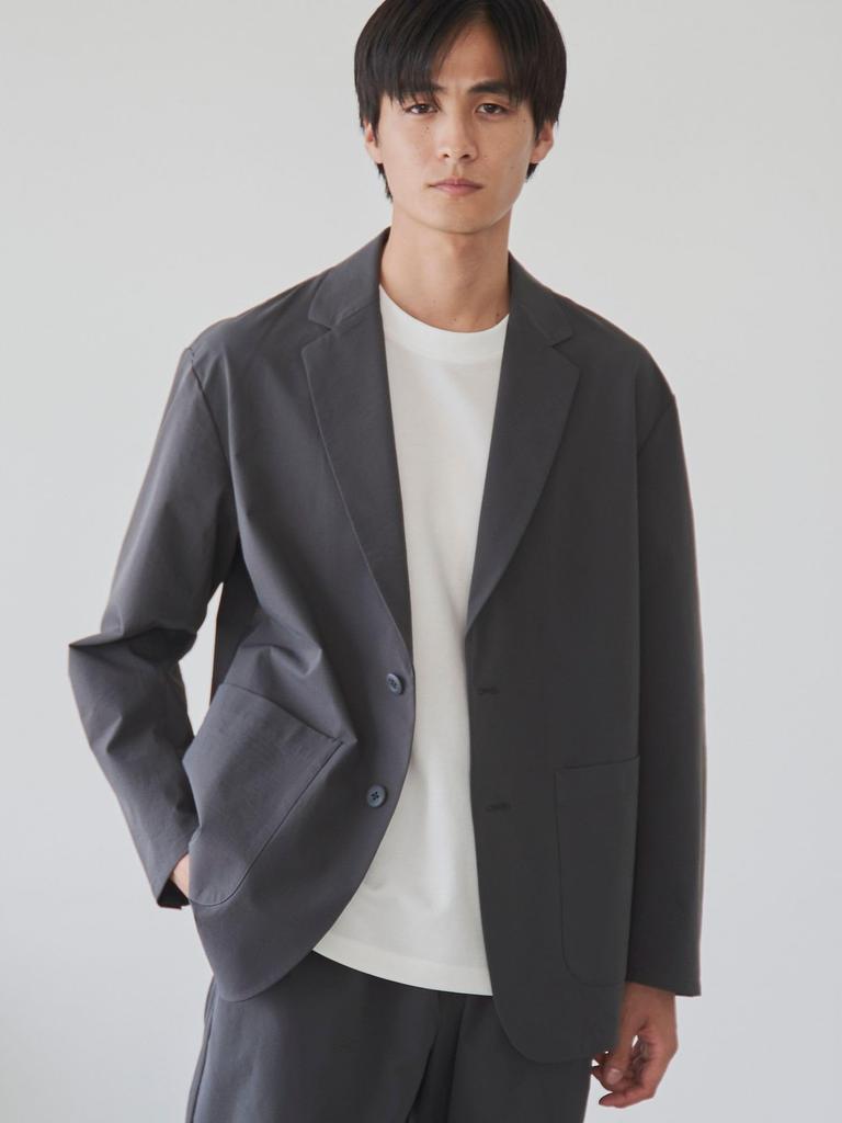 Cohen Hiker Tech Tailored Jacket (Wrinkle-Resistant, Stretch, Water-Repellent, Washable), 75506000000 2950 DK.BROWN (29), M