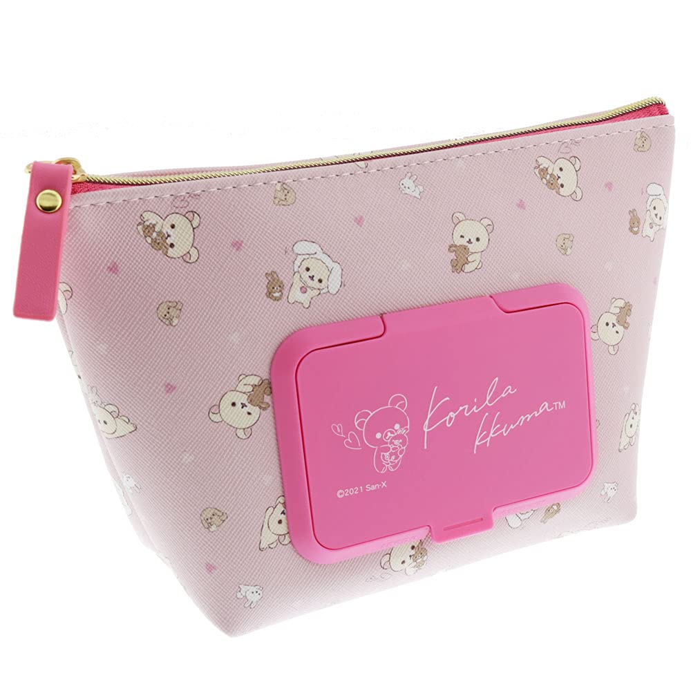 Sunstar Stationery Rilakkuma Disinfectant Sheet Pouch Seapo Rilakkuma C Pattern S2314142