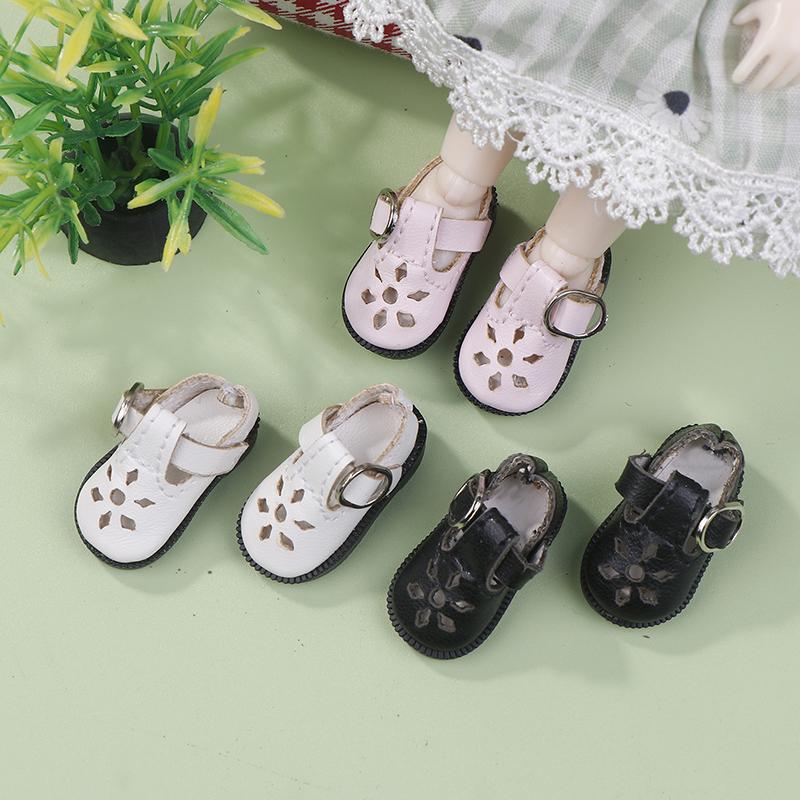 Doll Shoes For Doll Toy Mini Leather Dolls Sneakers Casual Shoes For Mini Doll Decorate Shoes Kid Birthday Gift Doll Toy