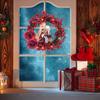 1 Piece,Christmas Door Wreath,Artificial Christmas Wreath,Home Decor Wreath,Home Decor Front Door Wreath,Christmas Ornaments