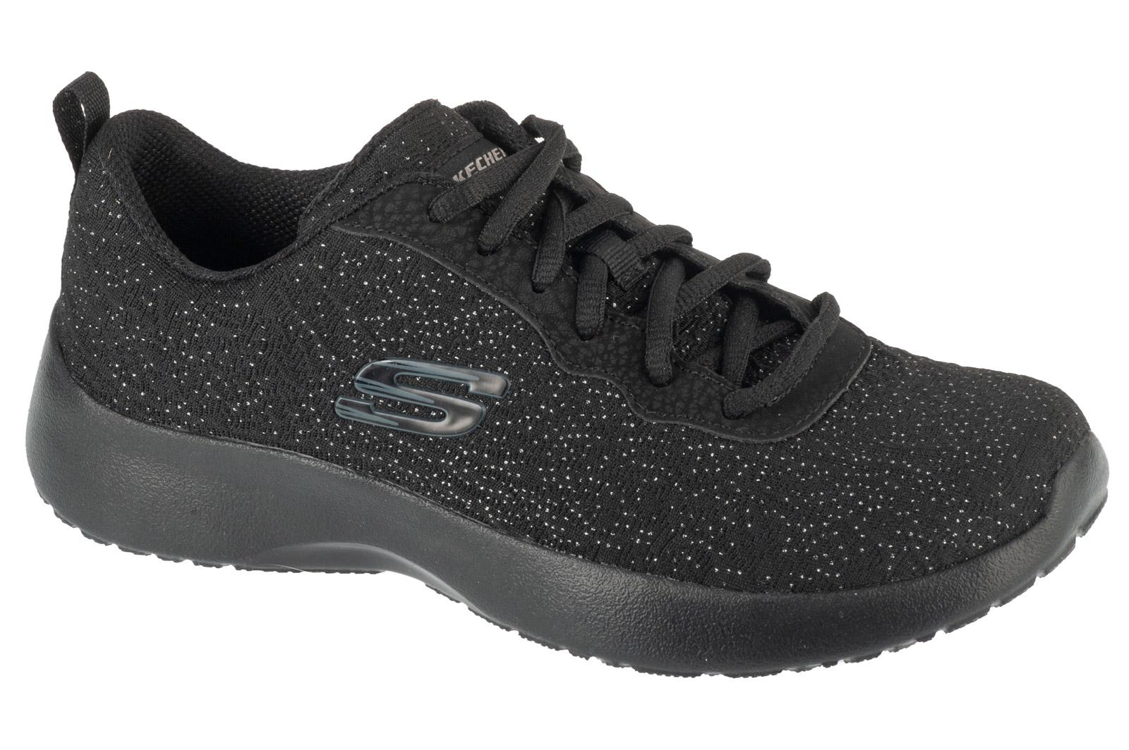 Skechers Dynamight, Damen schwarze Trainingsschuhe 38 schwarz
