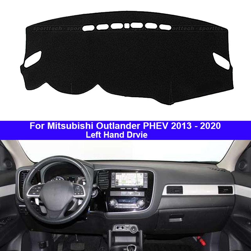 Car Dashboard Cover Dash Mat Carpet Cape For Mitsubishi Outlander PHEV 2013 - 2015 2016 2017 2018 2019 2020 Anti-sun Sun shade