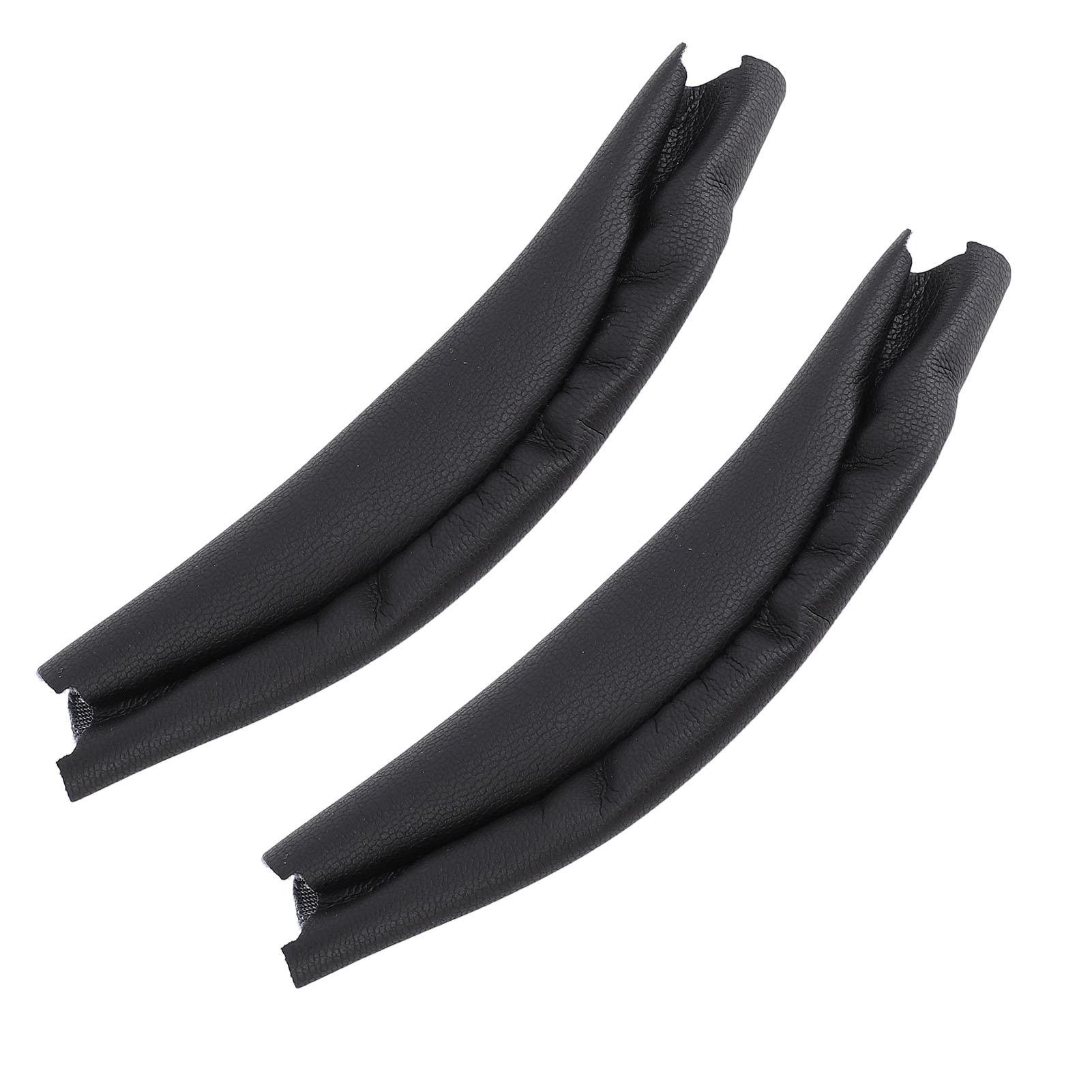 

2PCS Headphone Headband Pad Soft Protein Leather DIY Headphone Head Top Cushion for WH 1000XM4 WH 1000XM3 чёрный