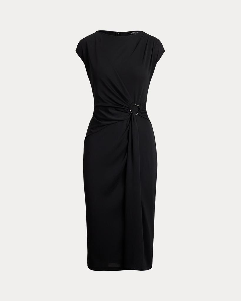 2025 Women's Elegant Slim-fit Midi Skirt with Waist Metal Accents and Slit