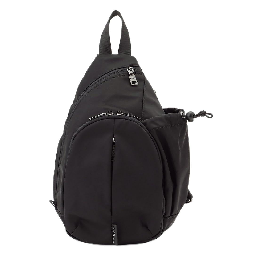 

Body Bag Vous et Front Zipper Crossbody Bag YV02902 Black [Isaac] (10)