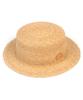 Yunibeosyeolkemiseuteuli Soft Raffia Simple Short Panama Hat Panama Hat