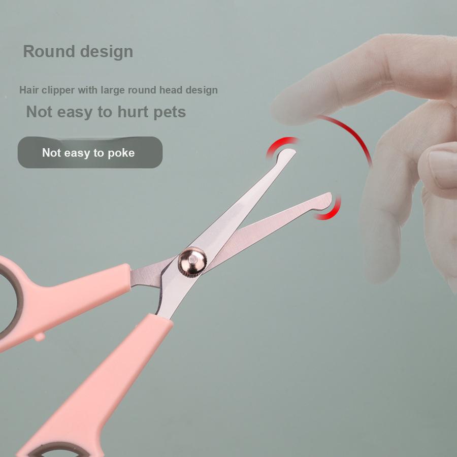 Histotree Pet Scissors Cat & Dog Grooming Hair Cutting & Cleaning Tool