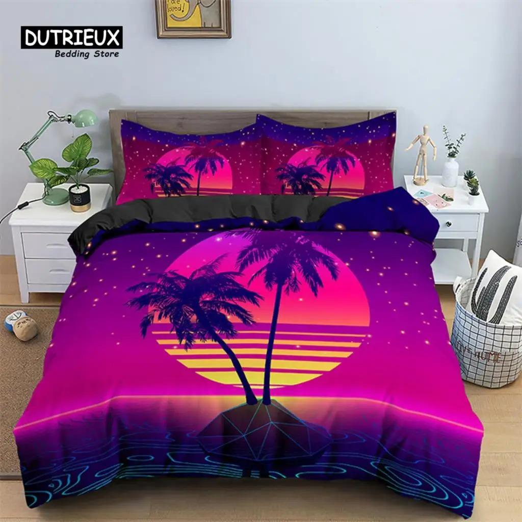 Poszewka na kołdrę Japońskie Fale Mikrofibra Abstrakcyjny Wzór Geometryczny Komplet pościeli Psychedeliczna Poszewka na kołdrę Dla Dziewcząt Pokój Nastolatka