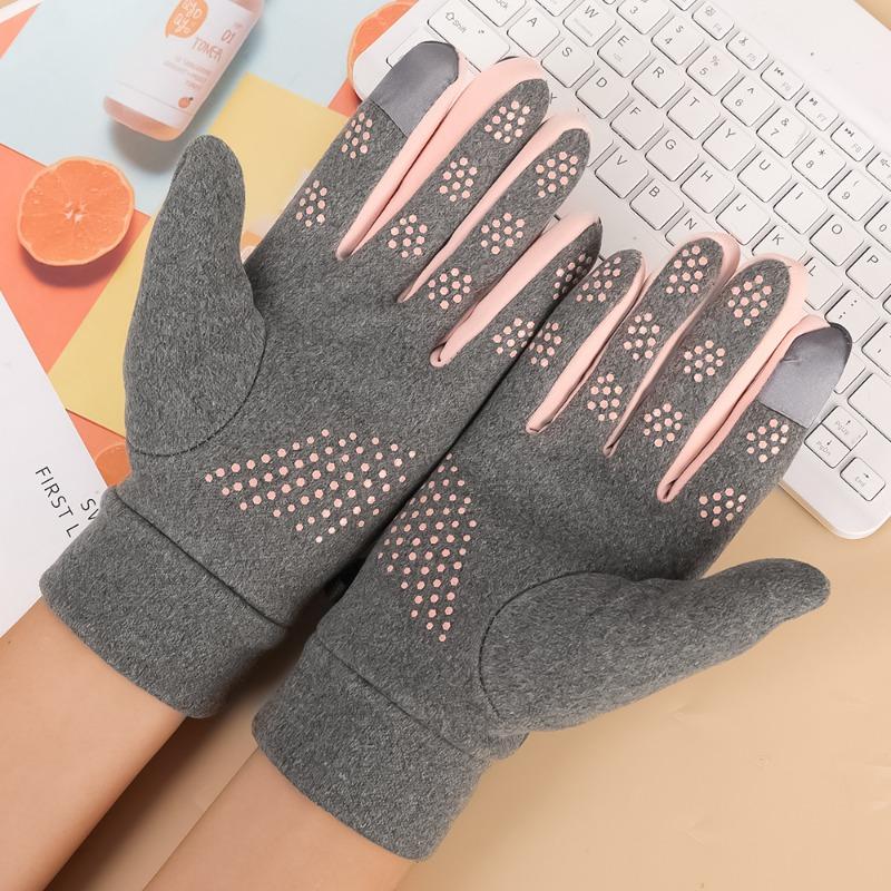Outdoor Waterproof Touchscreen Gloves for Men Women Winter Sports Riding Windproof Non-Slip Thermal Full Finger Gloves