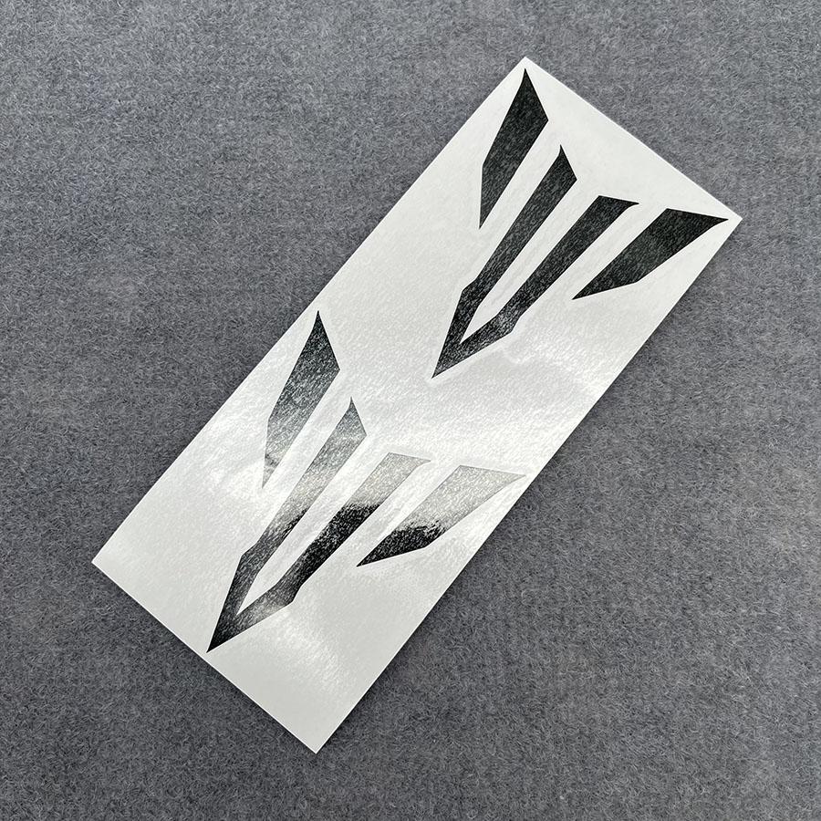 

Мотоцикл MT 07/03/09/10 с гравировкой Винли наклейка на крышку топливного бака наклейки для Yamaha MT-03 MT-07 MT-09 чёрный