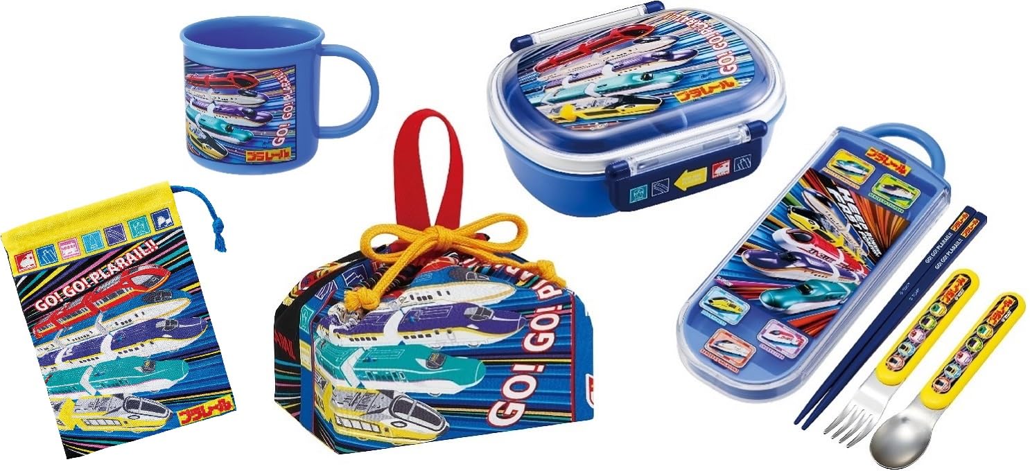 

Skater Plarail 25 Антибактериальный Безопасный для посудомоечной машины Мягкая крышка Герметичный Ланч Овальный 360 мл Набор Трио Чашка Ланч Собака Детский Персонаж Герметичный Набор Коробка, Форма, синий