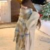 Coldproof Wool Tassel Scarf Korean Style Women Shawl Fashion Winter Cashmere Scarves  Girls