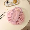 Portable Makeup Bag For Daily Use  Women Large Capacity Travel Toiletry Bags Drawstring Cosmetic Storage Pouch