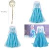 Elsa Princess Dress For Girls Halloween Costume Kids Fairy Tale Dress