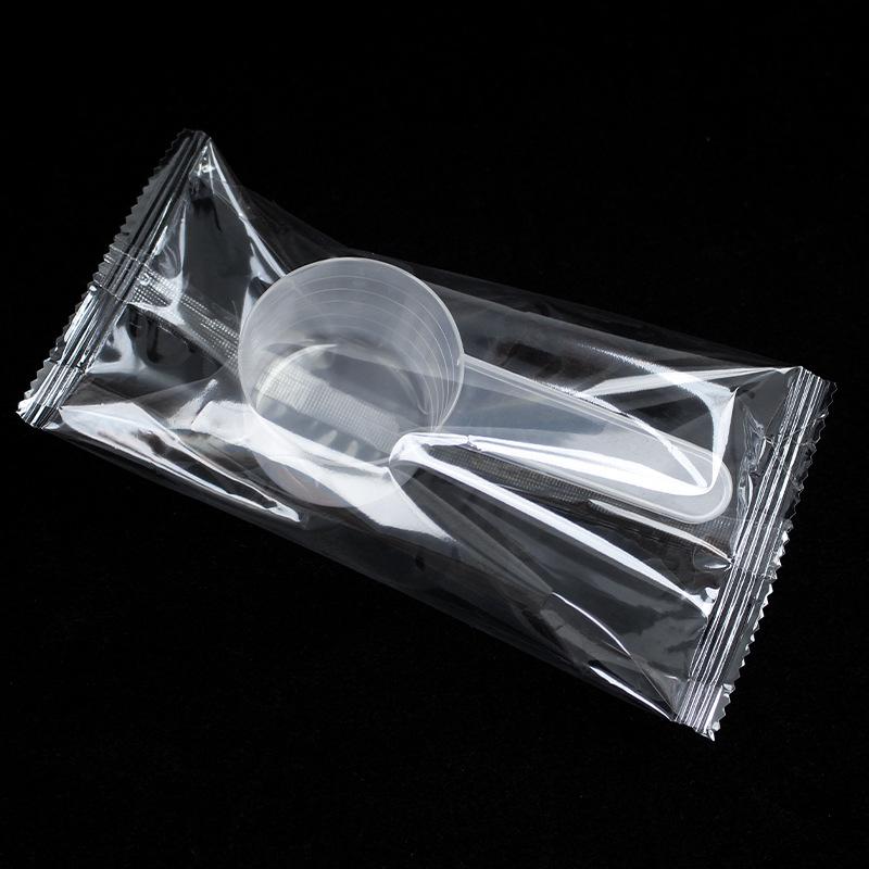

30g Measuring Spoon, Individually Wrapped, Flat Bottom, Dual Unit (60ml) for Powder & Liquid Granules