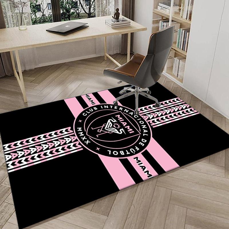Inter Fc Emblem Printed Area Rug for Office, Chair Rug, Decorative Carpet Floor Mat, Large Size Fan gifts Christmas gifts