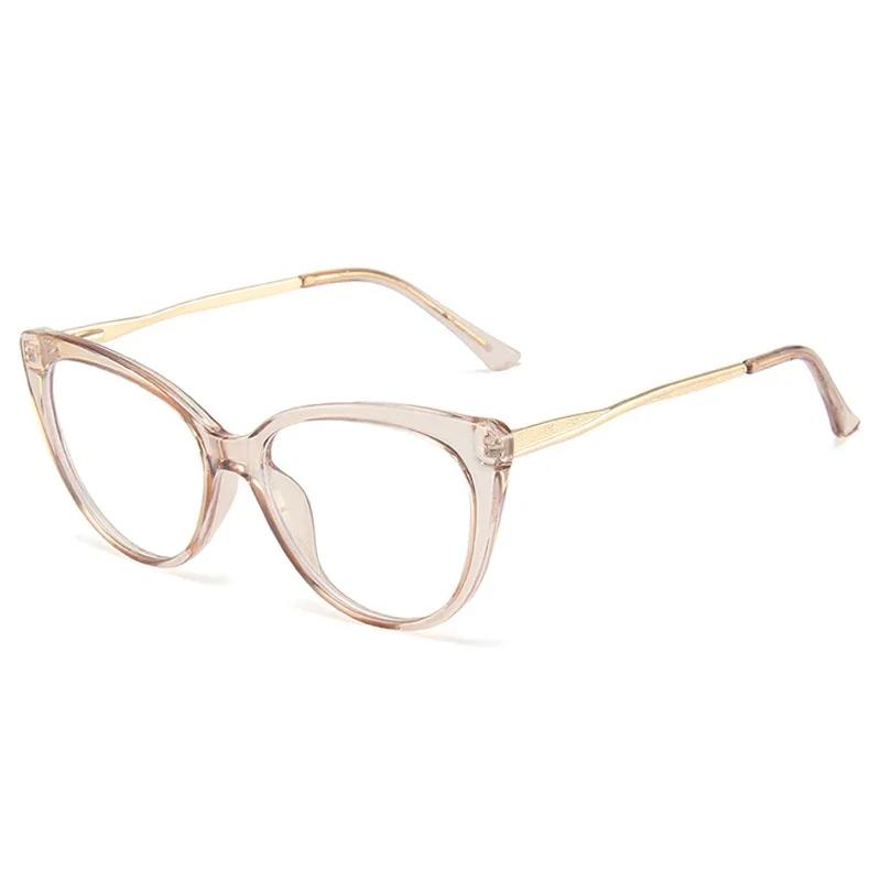 Stylish Cat Eye Optical Eyeglasses Frame Female Retro Clear Lenses Optical Glasses Frames Prescription Spectacle Frame