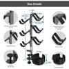 Suporte de Controle 3 Níveis, Suporte Universal para Fones de Ouvido para Mesa, Compatível com Xbox PS5 PS4 Nintendo Switch, Suporte para Headset, Organizador de Controles