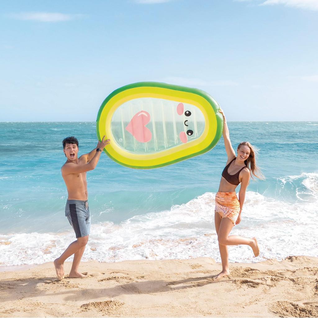 Intex Avocado Buddy Schwimmring 58739EU 165 x 114 x 23 cm 180 x 124 (Aufgeblasen / Entleert cm).