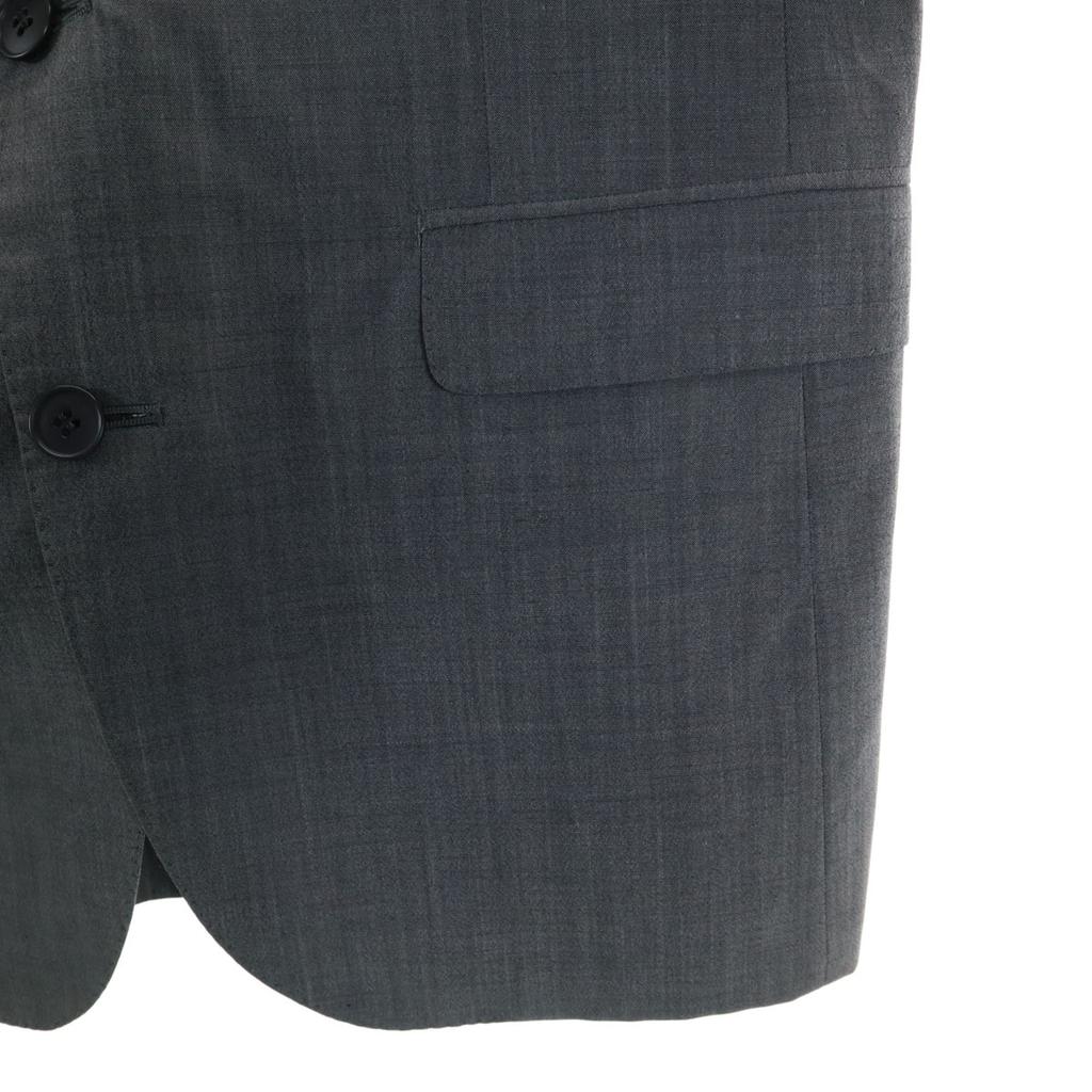 Lanvin 90s Silk Blend Old Suit Setup M48-35 Gray Men's Used