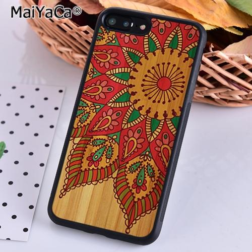 

MaiYaCa Natural Bamboo Wood Phone Case For iPhone 17 Air 16 15 14 11 12 13 Pro MAX Plus coque Cover Shell iPhone 11pro max