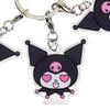 Sanrio KUROMI 4-Piece Acrylic Key Chain ( Face ) NEW Sanrio Characters