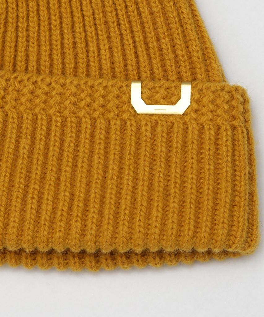 Eondeokeonteulolseutyudio Winter Short Beanie Watch Cap / Lambs Wool / Ps Mustard