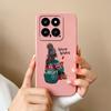 Case For Xiaomi 14 Pro Cartoon Soft Smooth Liquid Silicone Full Protection Shockproof Bumper For Xiaomi14 14Pro Back Cover Capa
