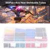 560Pcs  Box Cable Wire Heat Shrink Tubing Insulation Shrinkable Tube Wrap Sleeving
