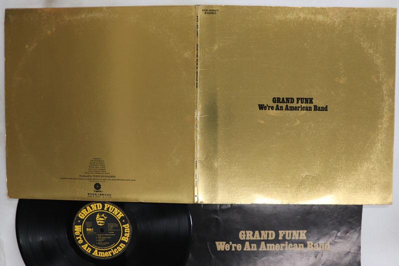 

LP Record GRAND FUNK Were An American Band ECP80857 CAPITOL 1973 Japan Rock Used