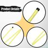2 Pieces Golf Alignment Sticks Direction Indicator Practice Rods for Aiming