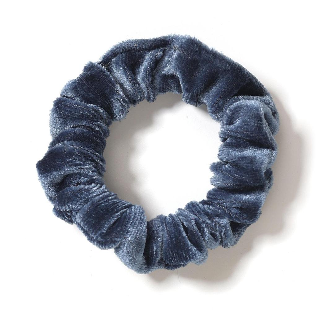 Bell Fashion Velvet Hair Ties: Classic High-Elasticity, Soft Touch In Solid Colors