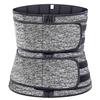 Women's Slimming Waist Trainer with Heated Double Belt & Hip Lift Zipper