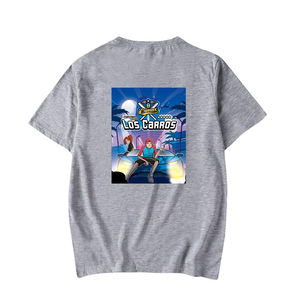 Icrimax Printing Women Men Tshirt Casual Breathable Tshirts Funny Loose Shirts Street Oversized T-Shirts Man
