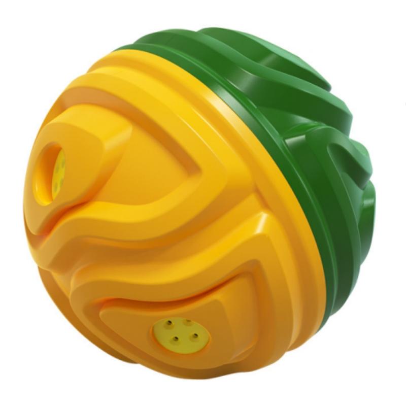 

Игрушки для жевания собак Странный шум Привлекает внимание Снимает беспокойство Медленно протекающая еда Чистка зубов Мяч в форме метеорита, устойчивый к укусам зелёный